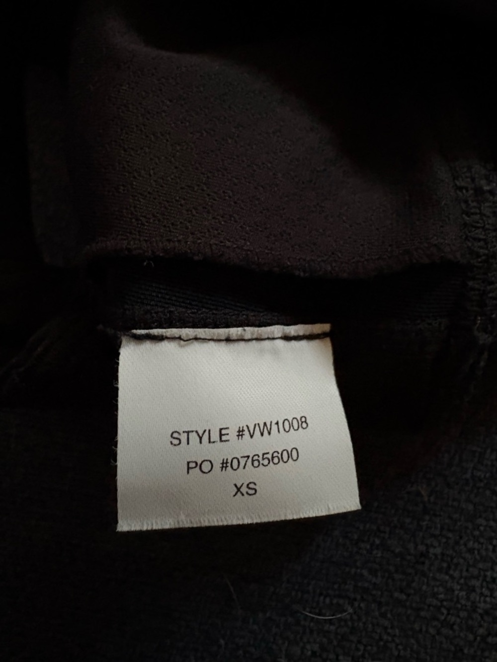 Vuori long line elevation bra black XS - Picture 6 of 7